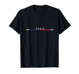 Paris France Flag Souvenirs Events Paris City of Love France T-Shirt