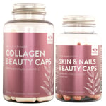 Beauty Caps Skin & Nails + Collagen, Paket