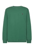 Ralph Lauren Kids Cotton Jersey Long-Sleeve Tee Grön