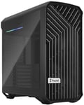 Fractal Design Torrent Compact Tempered Glass Dark Tint Gaming Computer Case Bla