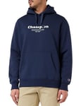 Champion Legacy Athletics - Men's Poly-Fleece Full Zip Hoodie, Navy, L FW23