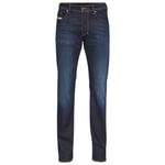 Diesel Mens Larkee-X Straight Fit Dark Blue Jeans material_cotton - Size 34W/32L