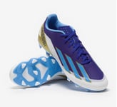 ADIDAS X CRAZYFAST CLUB MESSI FG LUCID  BLUE WHITE BLUE BURST UK 12.5