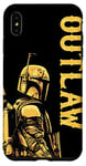 iPhone XS Max Star Wars The Book of Boba Fett Outlaw Black Case