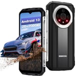 DOOGEE V31GT 5G Rugged Smartphone Thermal Imaging Camera, 20GB+256GB Rugged Phones MTK Dimensity 1080, 10800mAh/66W,50MP, 6.58'' FHD+120Hz Dual SIM Mobile Phones Android 13| Face Unlock| NFC| UK