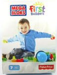 Mega Bloks First Builders 7 pièces Jouet Premier Age Fisher Price Neuf New