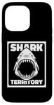 Coque pour iPhone 14 Pro Max Shark Territory Whale Hammerhead White Lover Shark