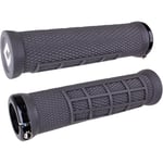 Pair of Elite Flow Lock-On MTB Grips 2.1 130mm Gray/Black 129100005 Odi Bike