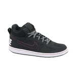 Nike Court Borough Mid Se Gs Svarta 39