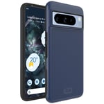 TUDIA DualShield Coque Compatible avec Google Pixel 8 Pro Case (2023) [MergeGrip] Qualité Militaire Double Couche Antichoc résistant Antidérapant Housse de Protection Robuste (Bleu Indigo)