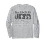 The Beatles Song List Long Sleeve T-Shirt Long Sleeve T-Shirt