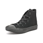 Converse Chuck Taylor CT As SP Hi YTH Canvas Chaussures de Fitness, Noir (Black Monochrome 001), 33.5 EU