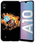 Cokitec Coque pour Samsung Galaxy A10 Manga Naruto Noir