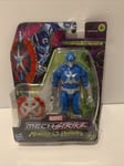 Captain America Mech Strike Monster Hunters 6 Inch Action Figure Band New Sealed