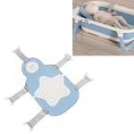 Baby Bath Support Pad 5 Point Support Foldable Cushion Shower Washing Suspen LSO