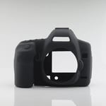 Coque de protection en Silicone pour appareil photo,pour Canon EOS 5D Mark II 5D2 DSLR - Type Black