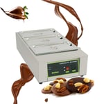 Commercial Electric Chocolate Tempering Machine 0℃~90℃/0℉~194℉ Chocolate Melter Digital Temp Control Chocolate Melting Machine for 8 kg of Chocolate | 230V | 1kW