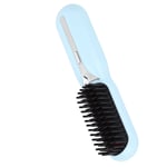 Hair Straightener Brush Portable Effective Smoothing Negative Ion Hair