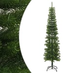 Sapin de No�l artificiel mince avec support 240 cm PE