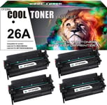 4PK Toner Replacement Compatible for HP LaserJet Pro M402dn M402n M402d CF226A