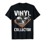 Retro Vinyl Record Music Player Lover Vinyl Record Collector T-Shirt