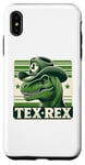 Coque pour iPhone XS Max Texas T-Rex Dino, Tex Rex, citations amusantes du Texas