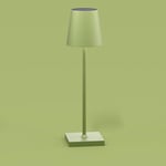 SolarCentre® Jour Indoor & Outdoor USB Chargeable Solar Powered Table Lamp (Pale Green)