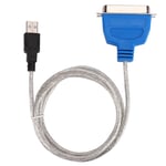 USB To Parallel Port Printer Cable Adapter Print Cable For Notebooks Office