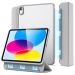 iPad 10.9 (2022) - ESR Ascend Magnetisk Tri-Fold Smart cover - Grå