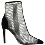 Ted Baker Junapah Crystal Mesh Womens Black Boots - Size UK 6