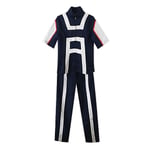 My Hero Academia Cosplay Uniform Kostym Bnha Mha Midoriya Izuku Träningsdräkt Halloween Fancy Dress Up Outfit XL