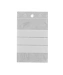 lot de 500 sachets zip 70 x 100 mm avec zone d'écriture- 3 bandes blanches pour écrire sur la pochette- sachet 7x10 cm marque UNIVERS GRAPHIQUE - FACTURE AVEC TVA