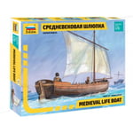 [FR] Zvezda MEDIEVAL LIFE BOAT KIT 1:72 - Z9033