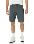 Dickies Men's Ripstop Cargo Shorts, 11" Work Utility, Rinsed Charcoal, 30