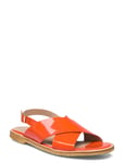 Sandals - Flat - Open Toe - Op Coral ANGULUS