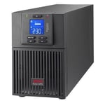 APC Easy UPS On-Line - Onduleur - tour - CA 220/230/240 V - 900 Watt - 1000 VA - monophasé - Acide de plomb - USB, serial - connecteurs de sortie : 3 - PFC - Europe - noir, RAL 7010