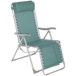 Hesperide - Fauteuil relax de jardin Silos vert jade en acier traité époxy - Hespéride