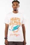 NFL X White Miami Dolphins T-Shirt