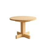 Vaarnii - 001 Dining Table Round - Spisebord - Fredrik Paulsen - Tre farget - Tre