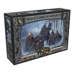 CMON-Une Chanson de Glace et de feu-Night Watch Heroes 3 Domaine Jeu, CMND0219, Multicolore, coloré, Moyen