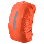 75-85L Waterproof Backpack Rain Cover with Vertical Strap XXL Orange