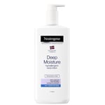 Neutrogena Deep Moisture Hypoallergenic Body Lotion 400ml Transparent