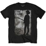 The Cure Unisex T-Shirt: Boys Don't Cry Black & White (XXXXX-Large)