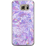 Samsung Galaxy S6 Läpinäkyvä Puhelinkotelo Glitter