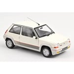 RENAULT SUPERCINQ GT TURBO PH I 1985 PEARL WHITE 1:18  Norev Auto Stradali