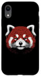 iPhone XR Red Panda Fingerprint Bear - Wildlife Animal Red Panda Case