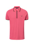 Joop Mens Polo Shirt - Pink Cotton/Polyester - Size Small