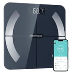 Healthkeep Scales for Body Weight with App 13 Body Composition Metrics, Smart