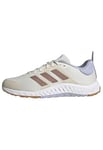 adidas Femme Everyset Trainer Shoes Chaussures de Sport et d'entraînement, Chalk White/Warm Clay/Violet Tone, 42 2/3 EU