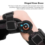 Hinged Knee Brace Adjustable Adult Leg Support Knee Support Orthosis For Po SG5
